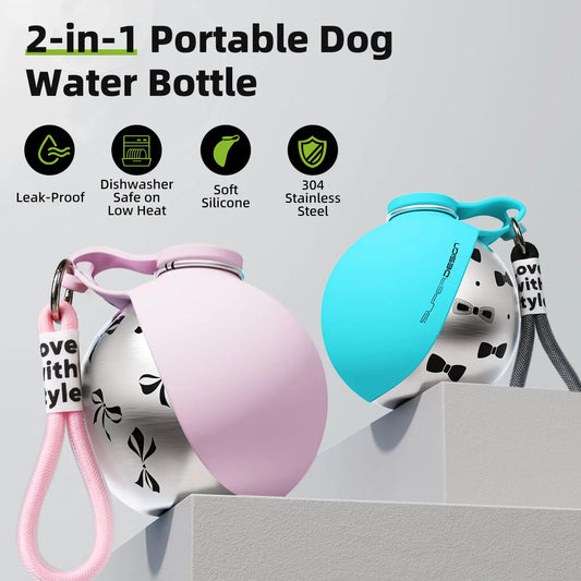TrailBuddy Portable Dog Water Bottle